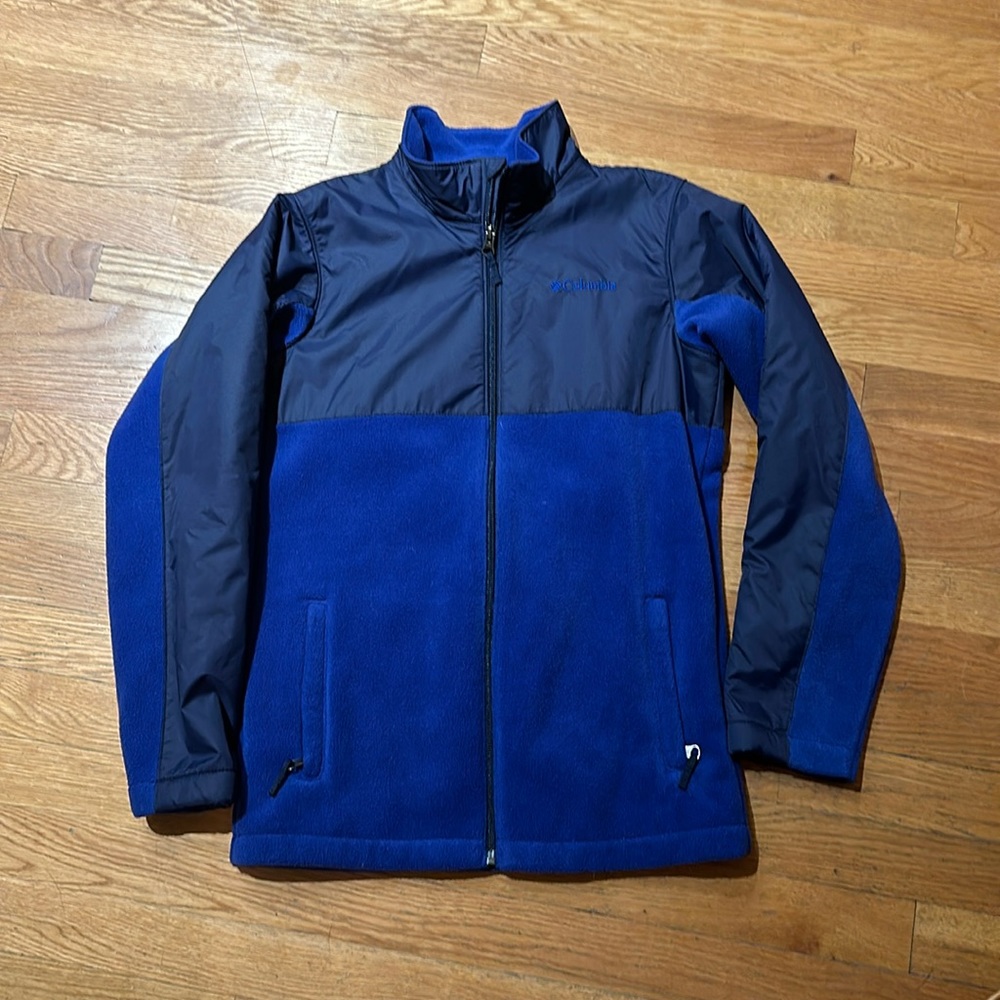 Boys Columbia fleece jacket